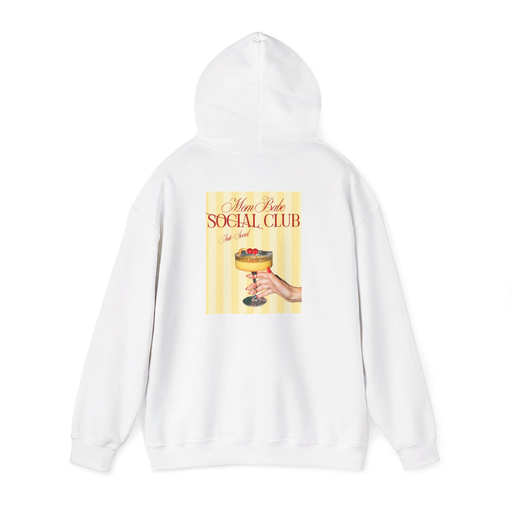 Mom Babe Anti-Social Club - Cocktail Graphic Hoodie
