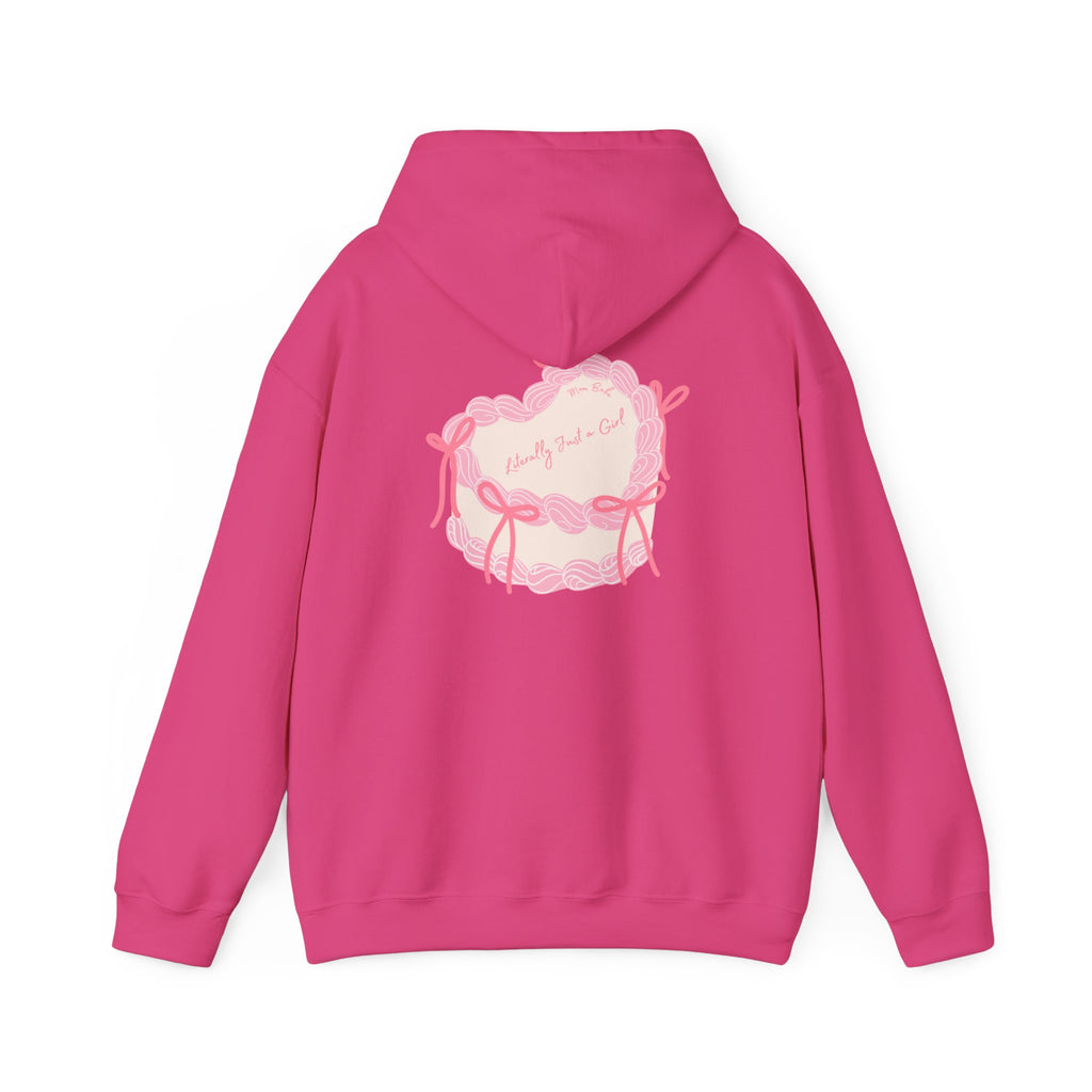 Mom Babe Literally Just a Girl - Cake Graphic Hoodie