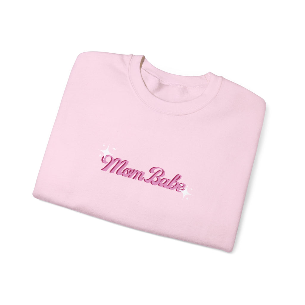 Mom Babe Club - For Hot Moms — Pink Graphic Sweatshirt