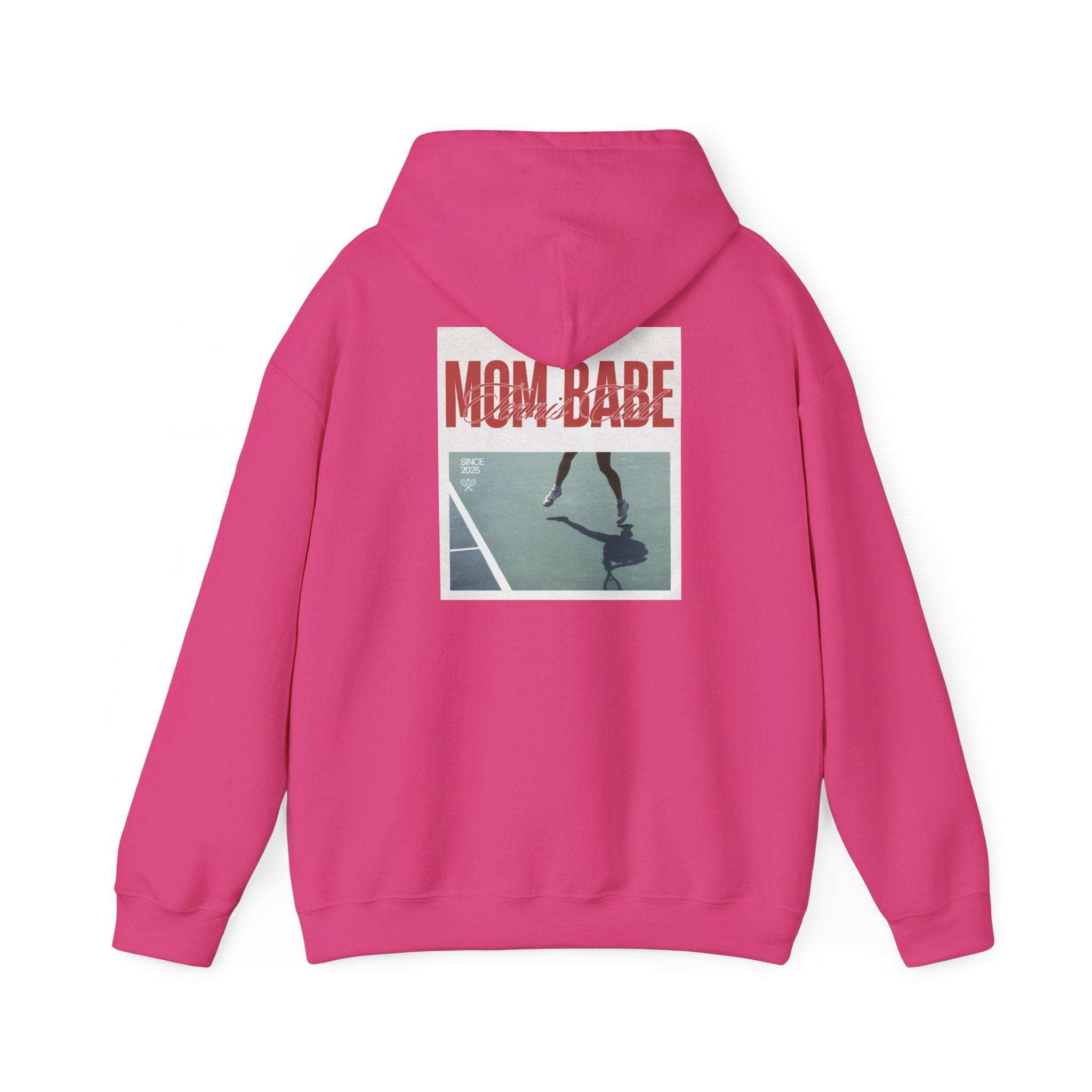 Mom Babe Tennis Club - Graphic Hoodie