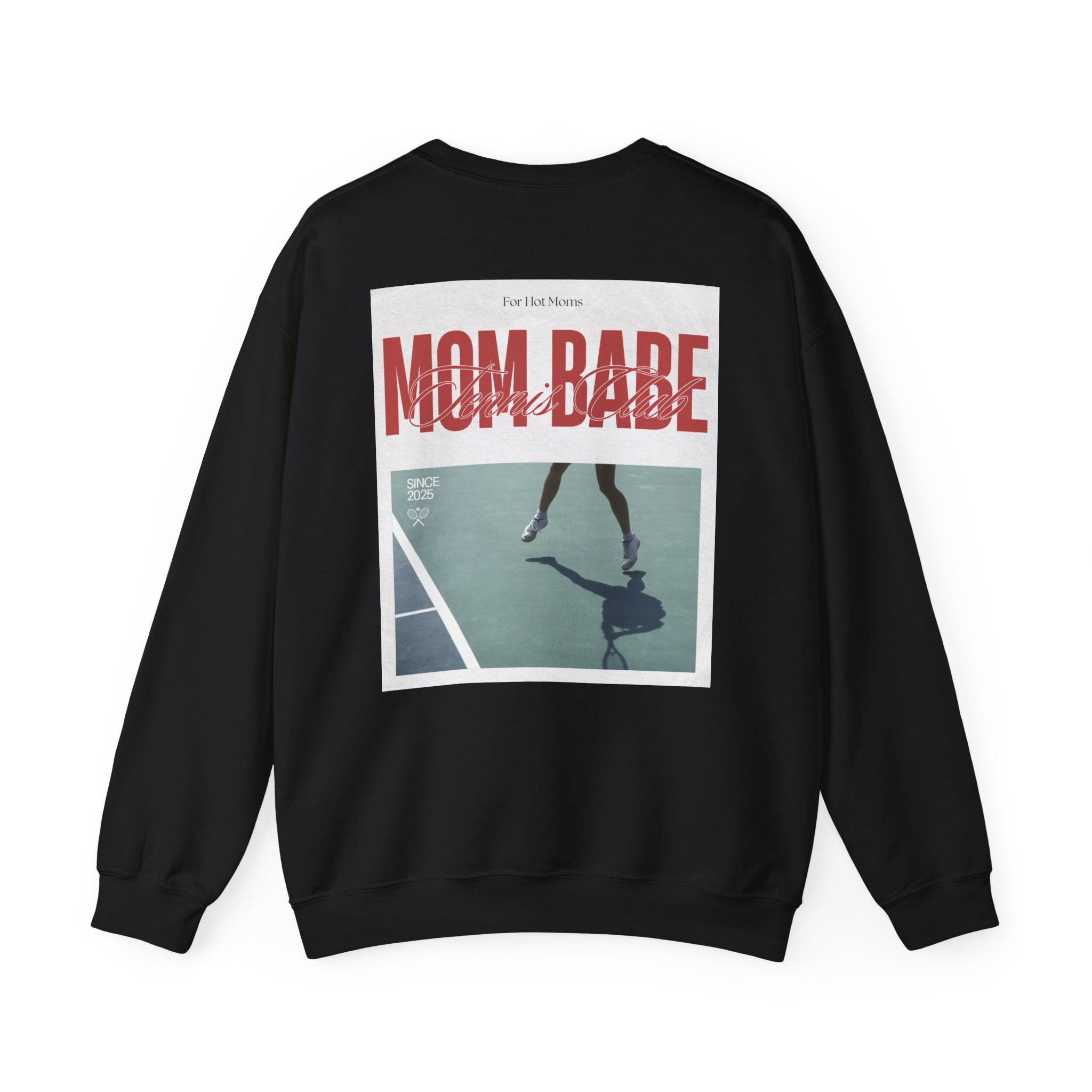 Mom Babe Tennis Club - Graphic Sweatshirt