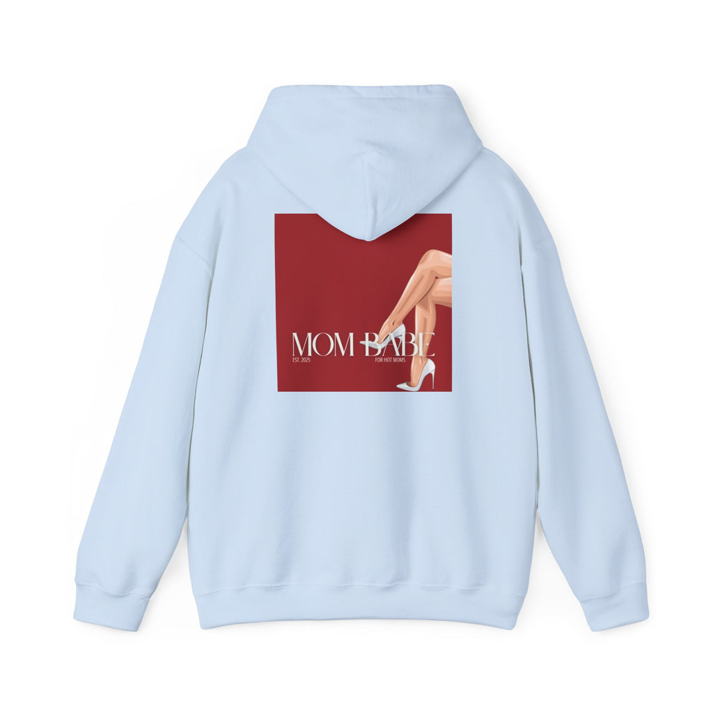 Mom Babe For Hot Moms - White Heels Graphic Hoodie