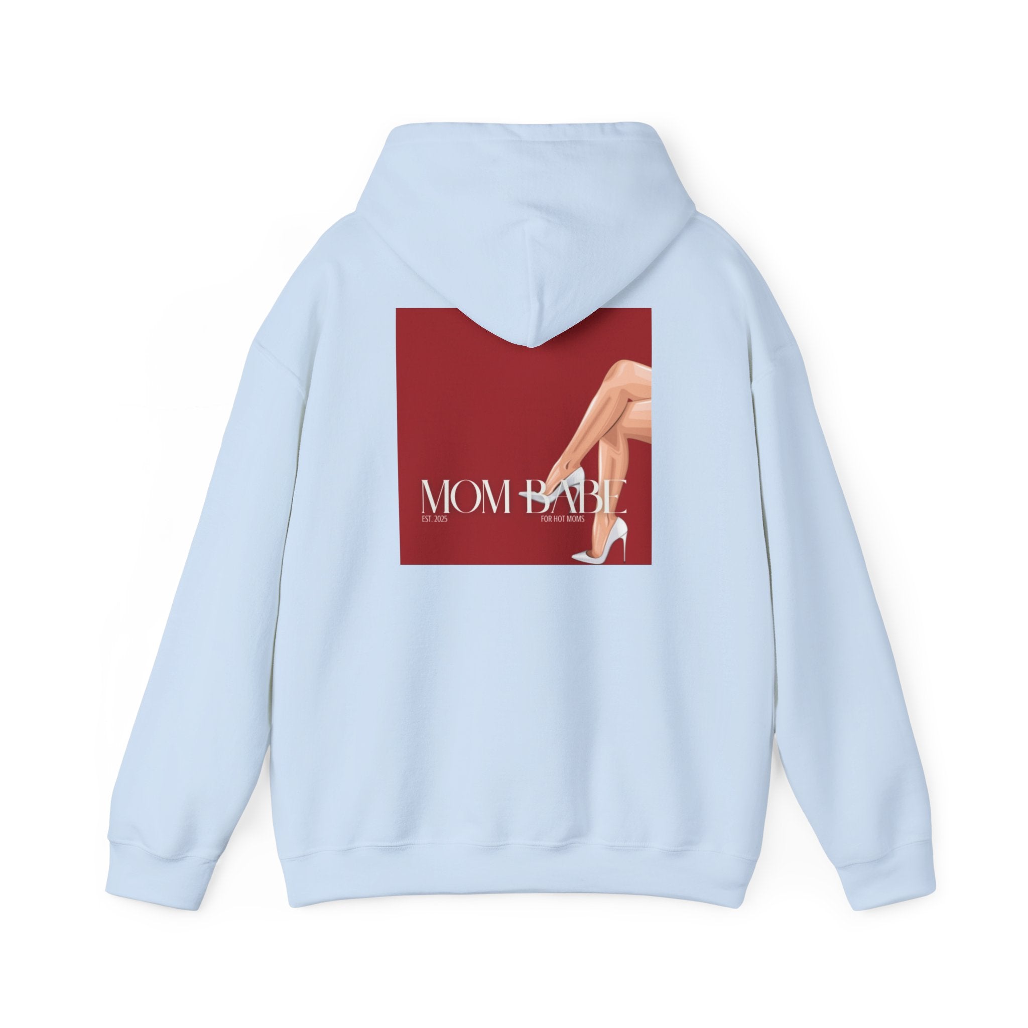 Mom Babe For Hot Moms - White Heels Graphic Hoodie
