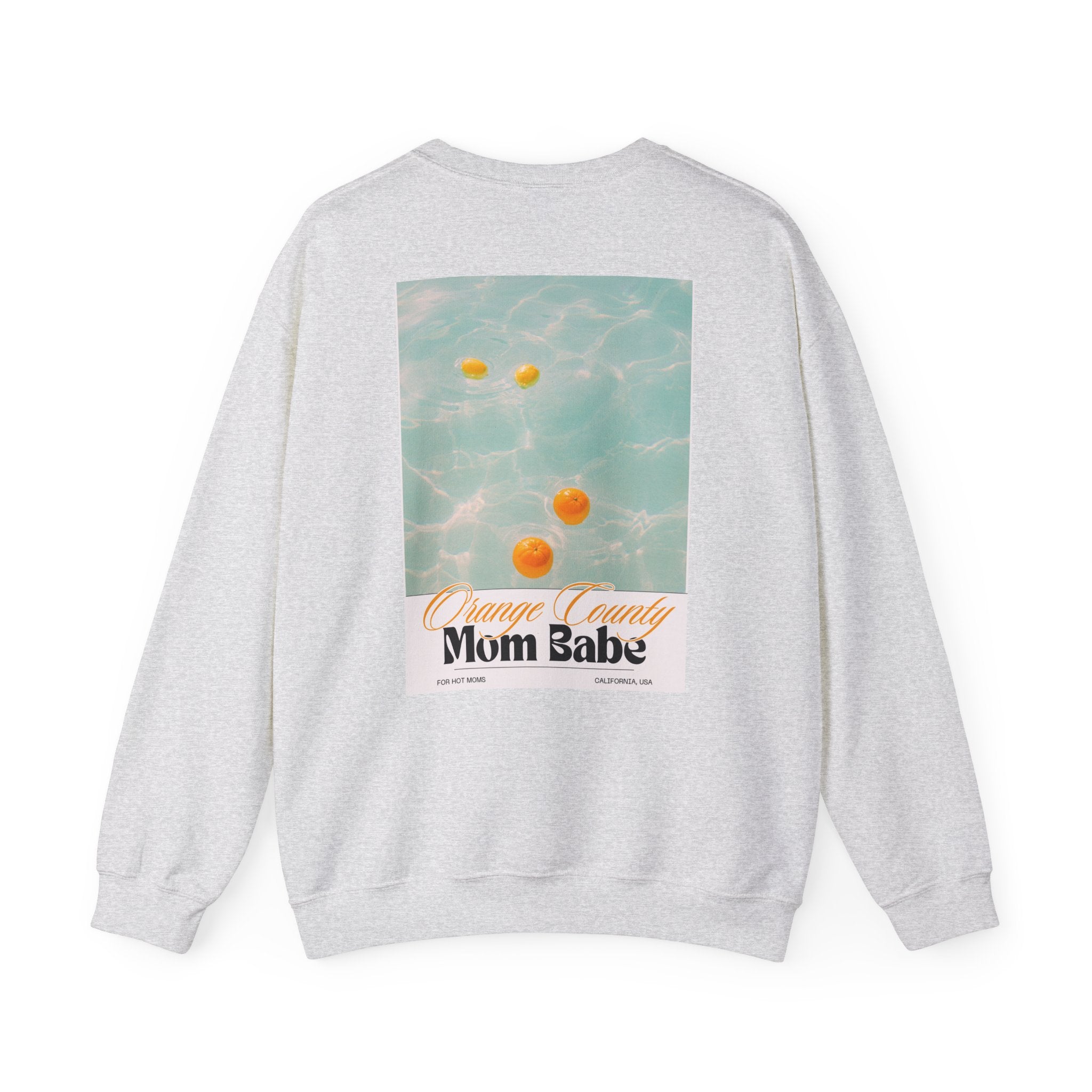 Orange County Mom Babe - Pool Graphic Sweatshirt