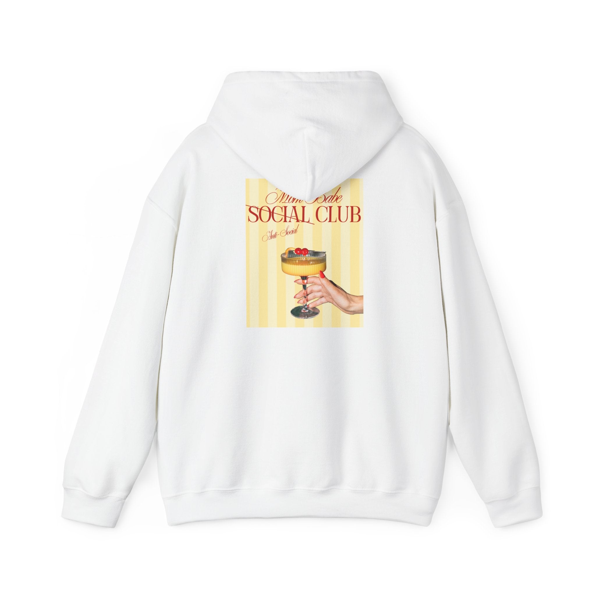 Mom Babe Anti-Social Club - Cocktail Graphic Hoodie