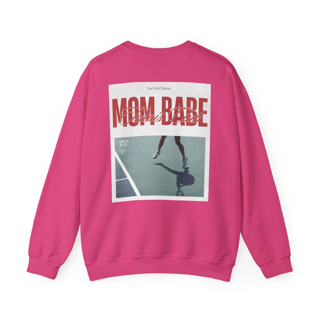Mom Babe Tennis Club - Graphic Sweatshirt