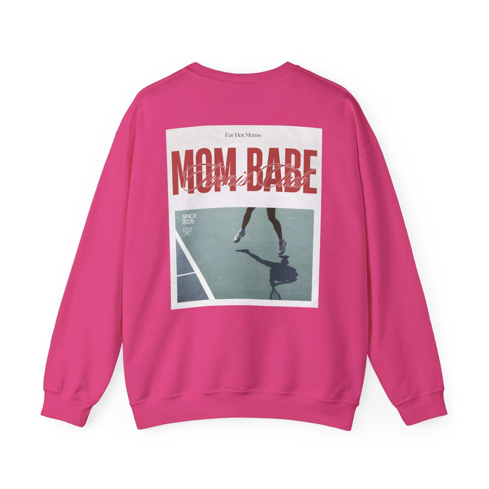 Mom Babe Tennis Club - Graphic Sweatshirt