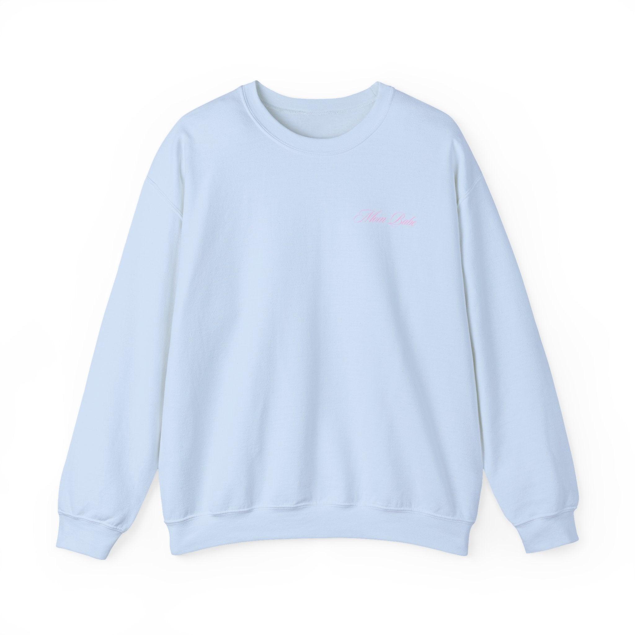 Girl Mom Babe - Cloudy Graphic Sweatshirt