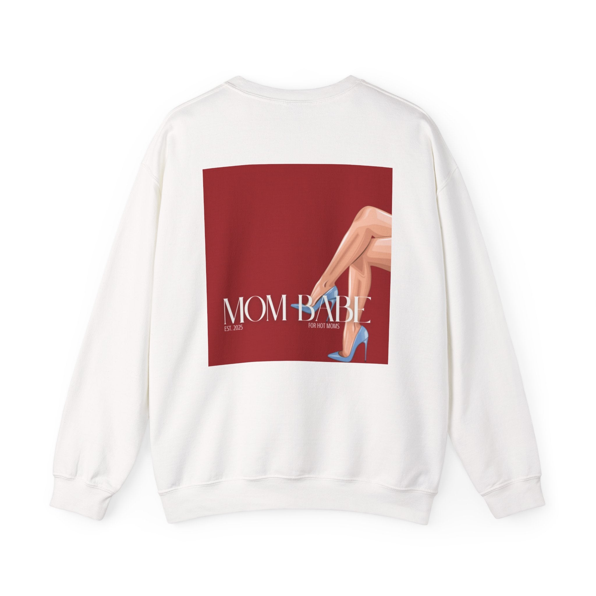 Mom Babe For Hot Moms - Blue Heels Graphic Sweatshirt