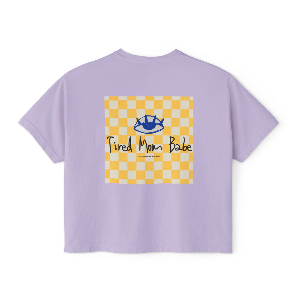 Tired Mom Babe - Eye Graphic Tee