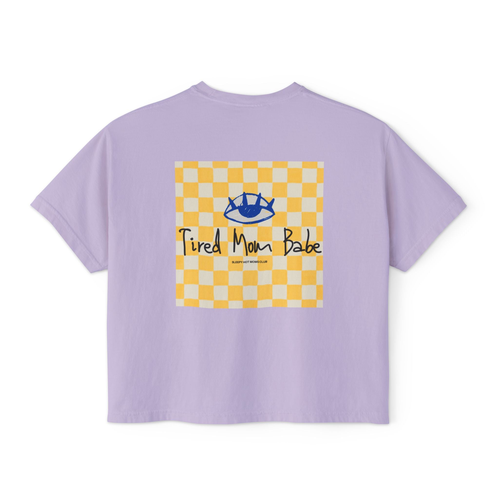 Tired Mom Babe - Eye Graphic Tee