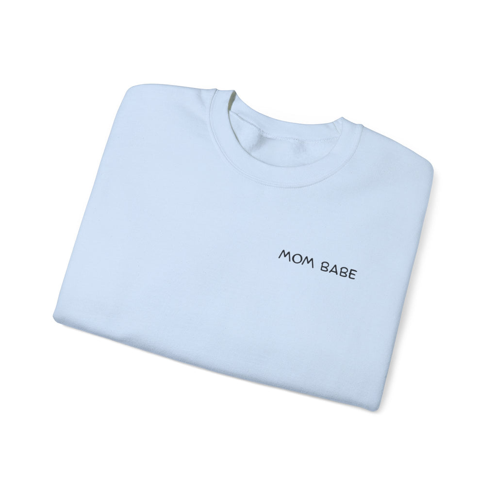 Mom Babe For Hot Moms - Retro Pop Art Graphic Sweatshirt