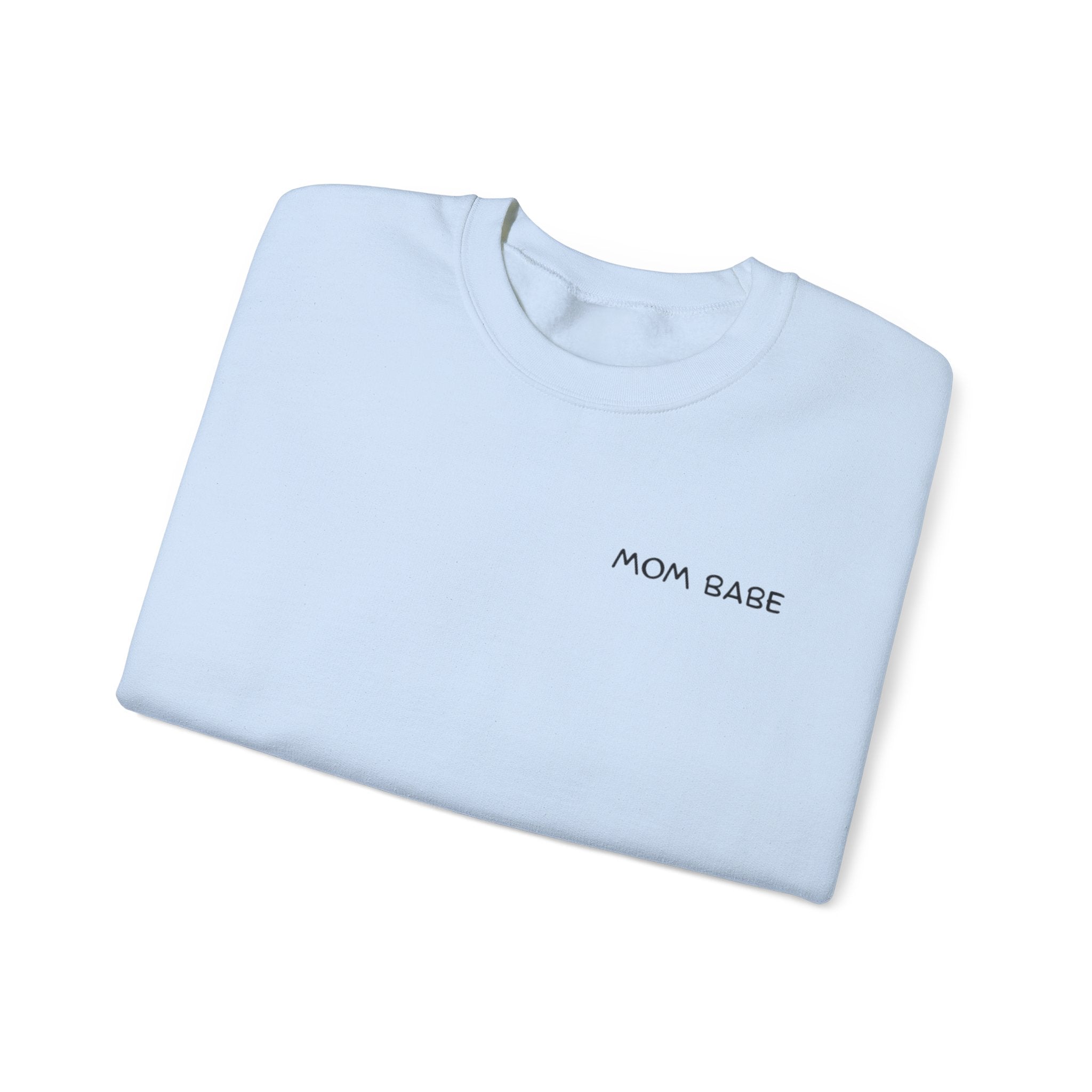 Mom Babe For Hot Moms - Retro Pop Art Graphic Sweatshirt