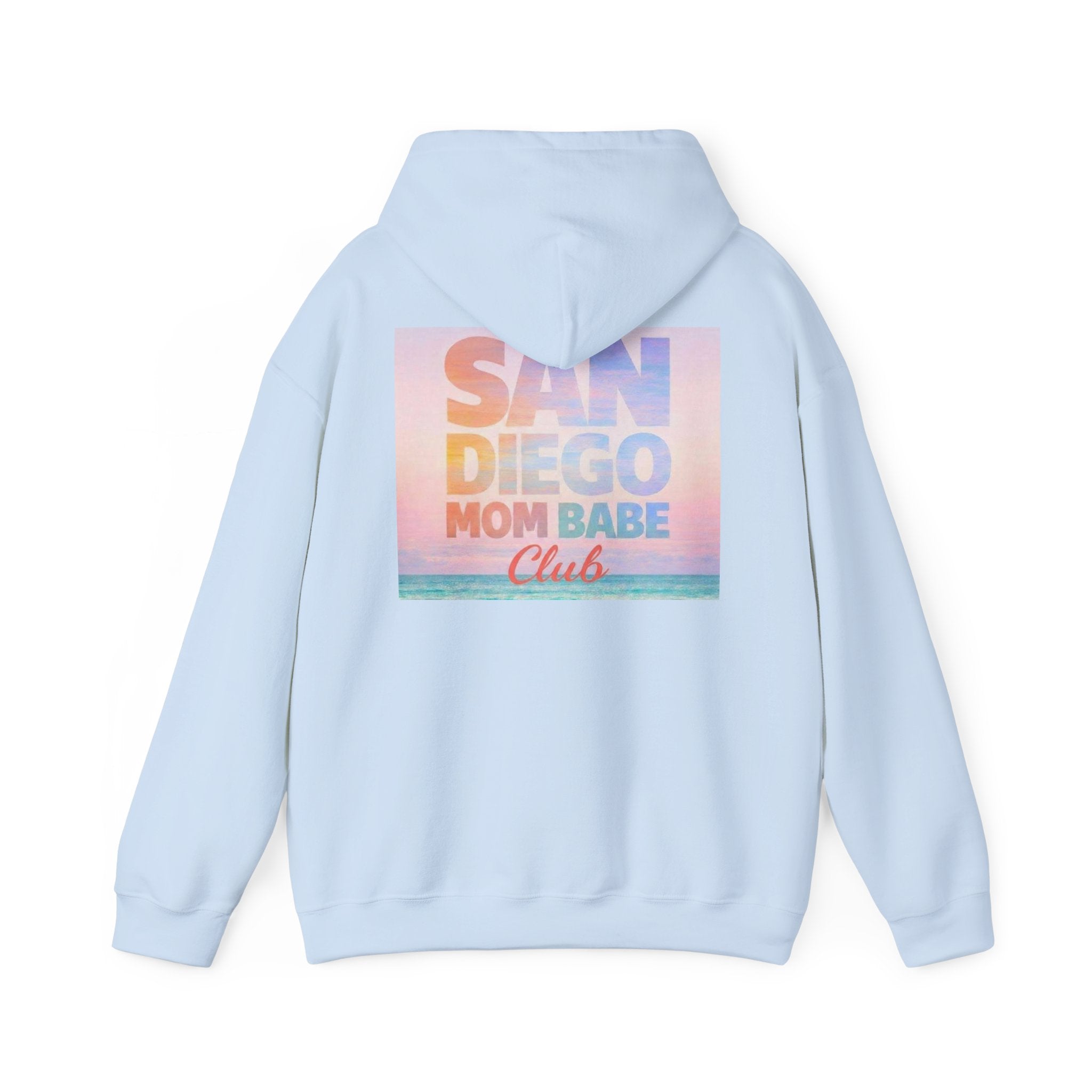 San Diego Mom Babe Club — Beach Graphic Hoodie
