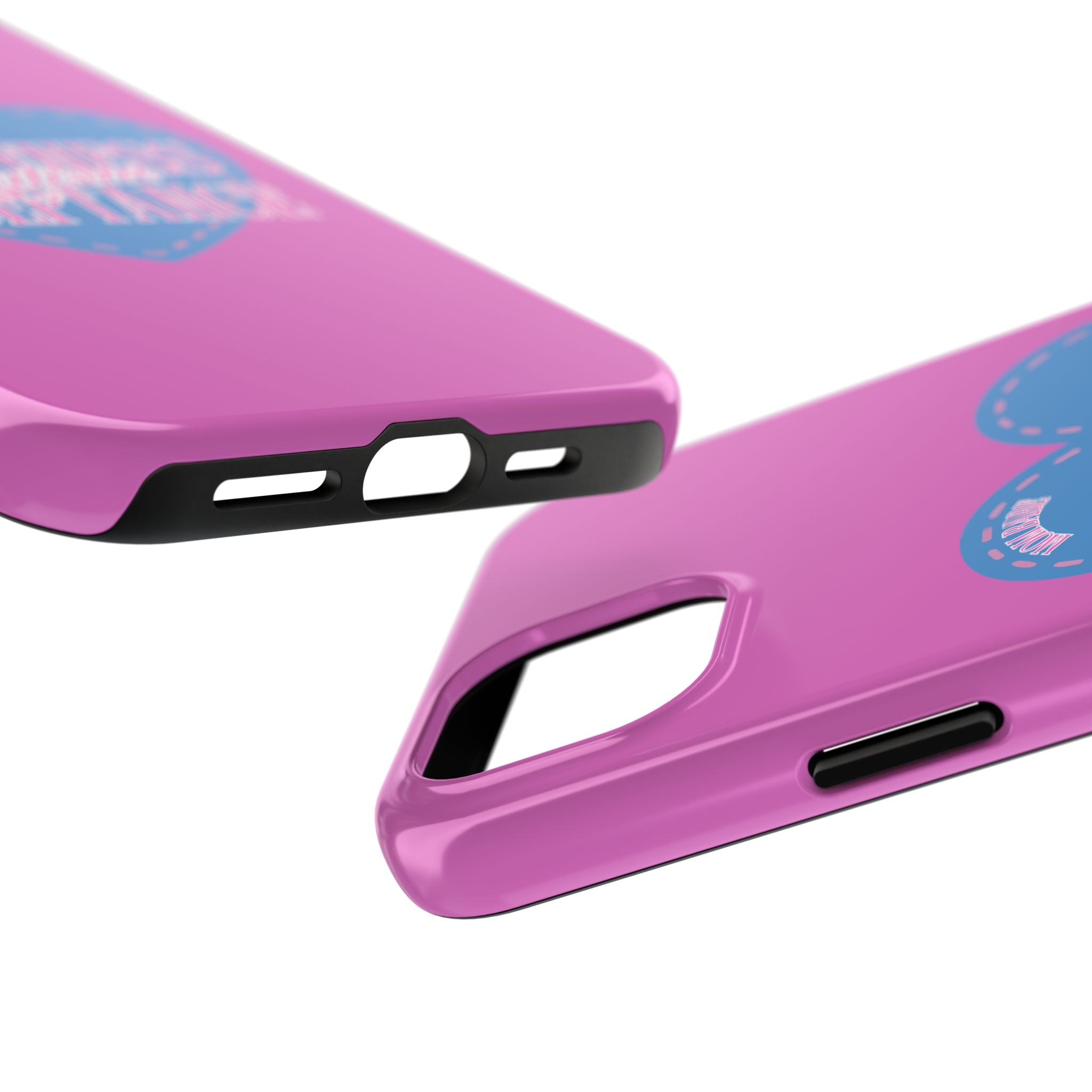 Autism Awareness and Acceptance — Stitched Heart Phone Case