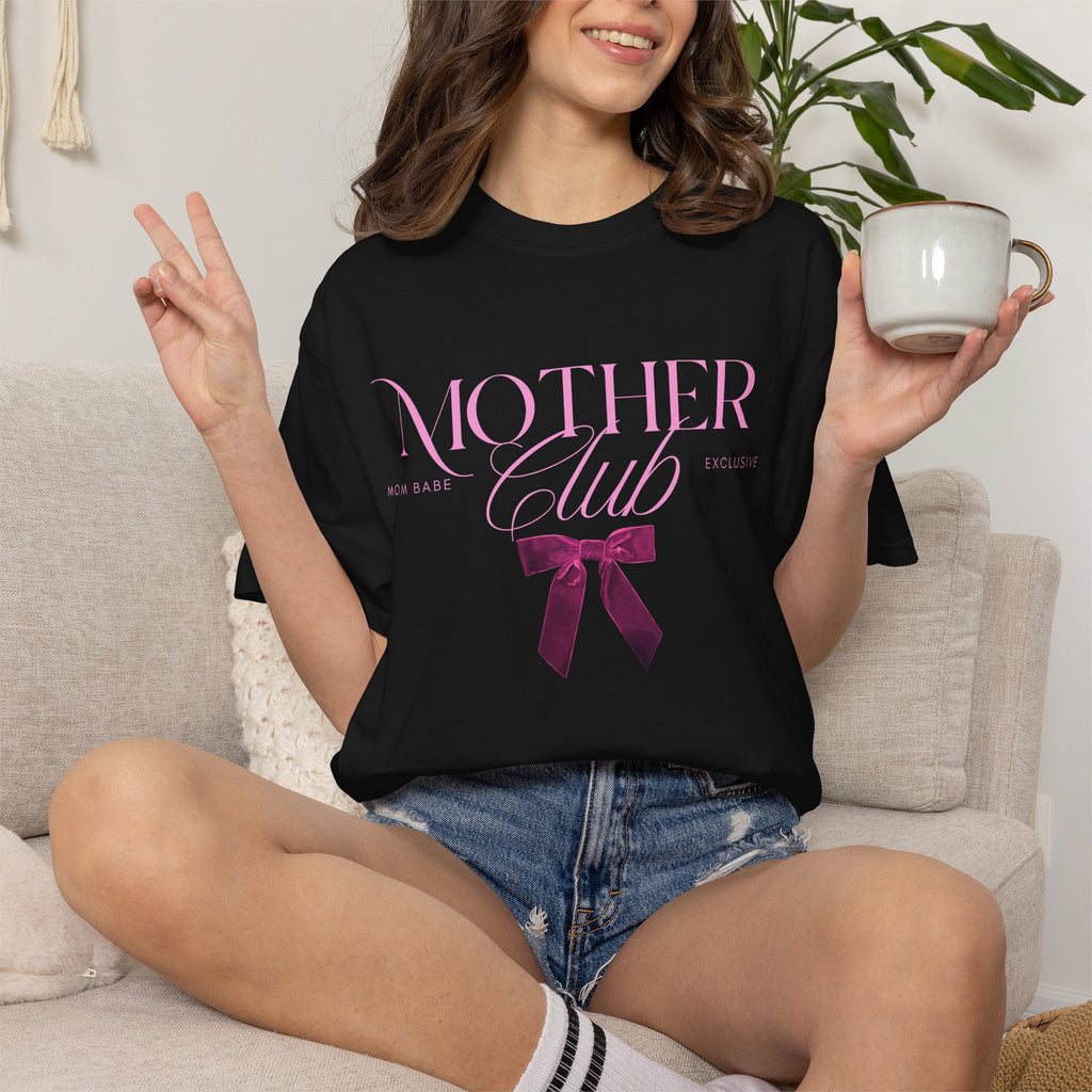 Mother Club Mom Babe Exclusive Tee - Petal