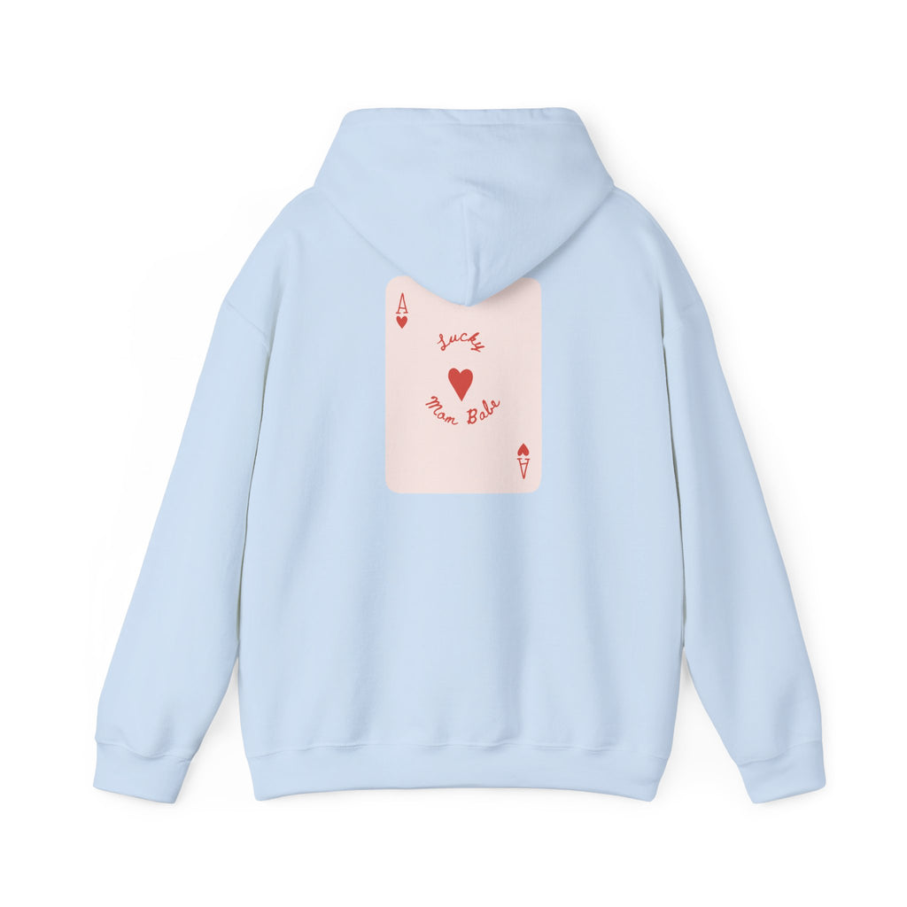 Lucky Mom Babe - Graphic Hoodie