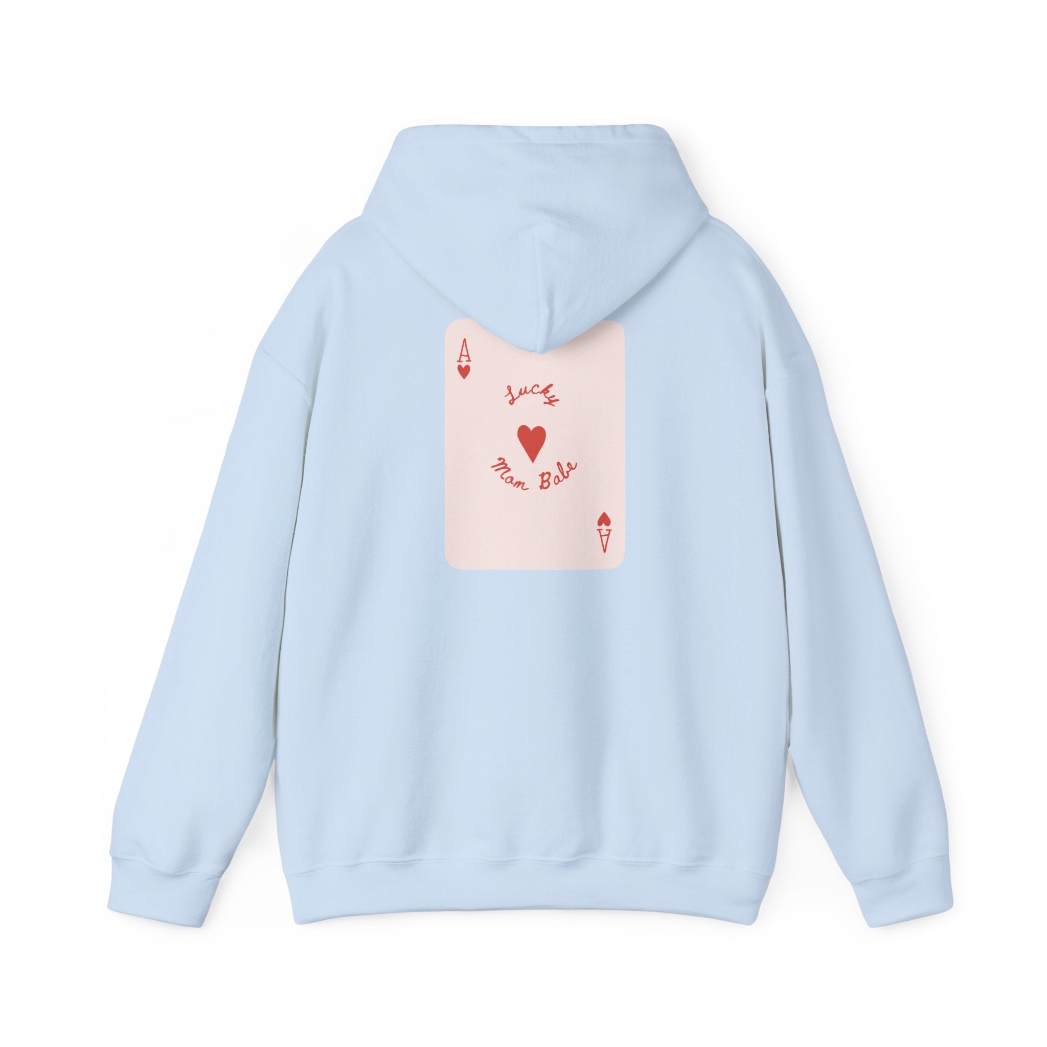 Lucky Mom Babe - Graphic Hoodie