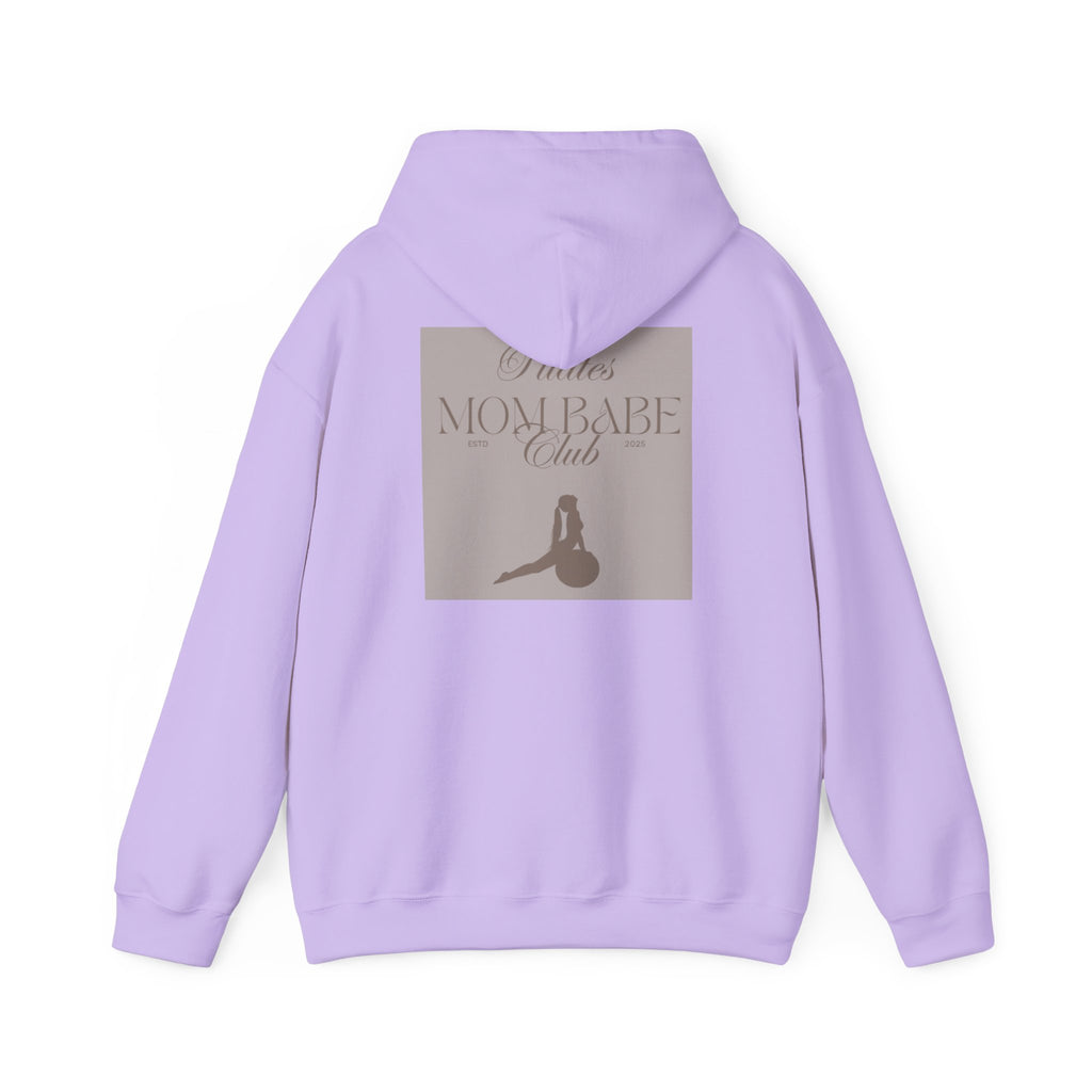 Pilates Mom Babe Club — Workout Graphic Hoodie