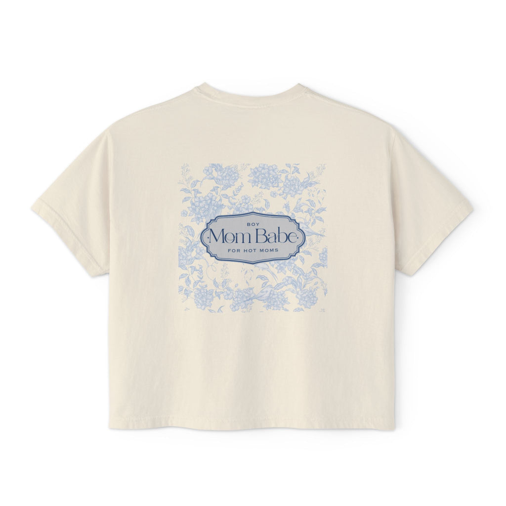 Boy Mom Babe - Floral Graphic Tee