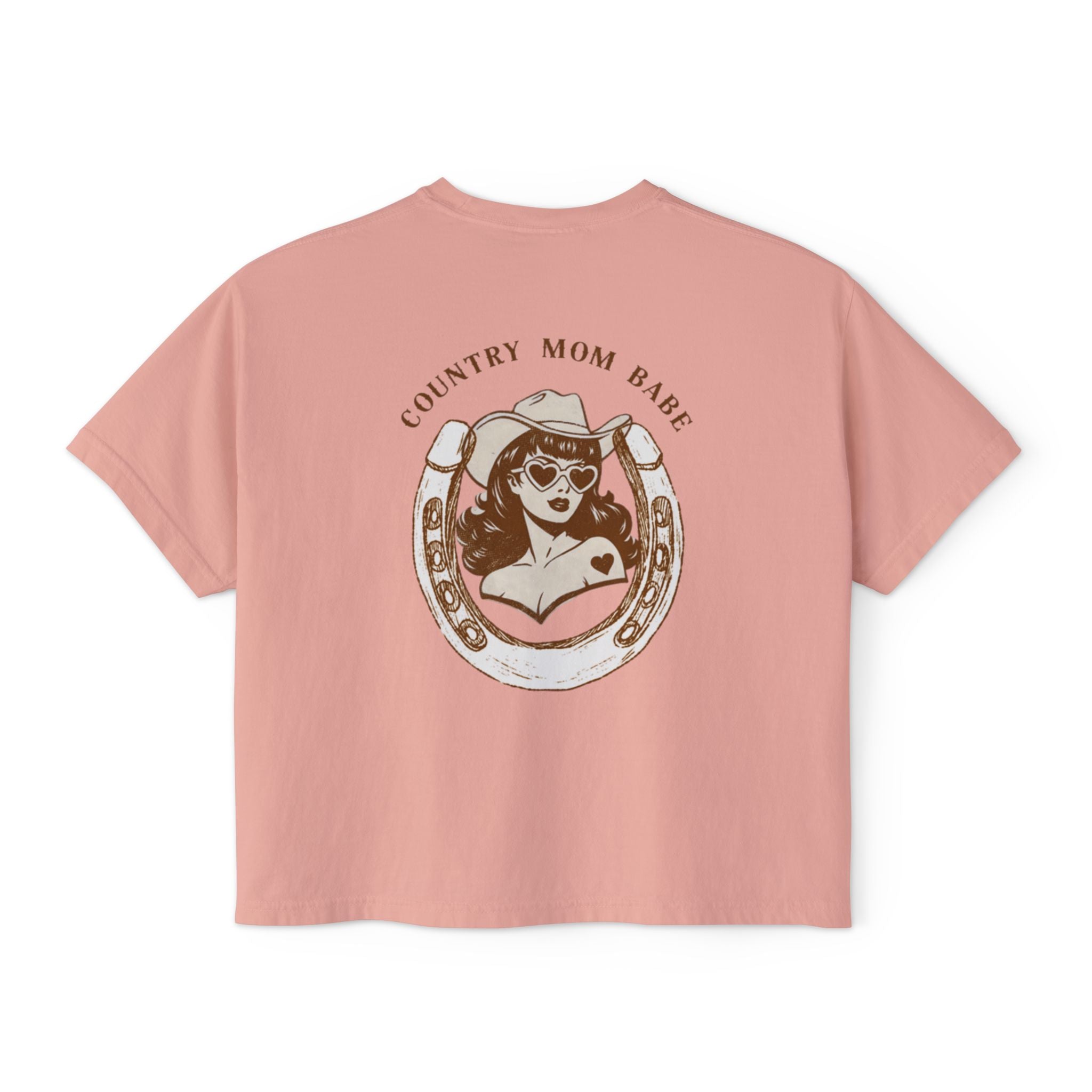Country Mom Babe - Rodeo Cowgirl Graphic Tee