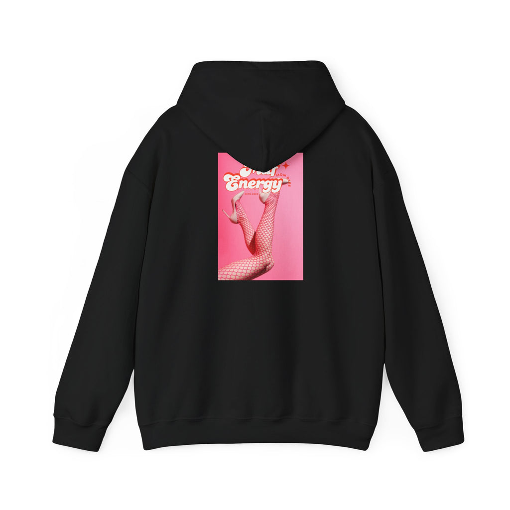 MILF Energy Mom Babe — Fishnet Graphic Hoodie