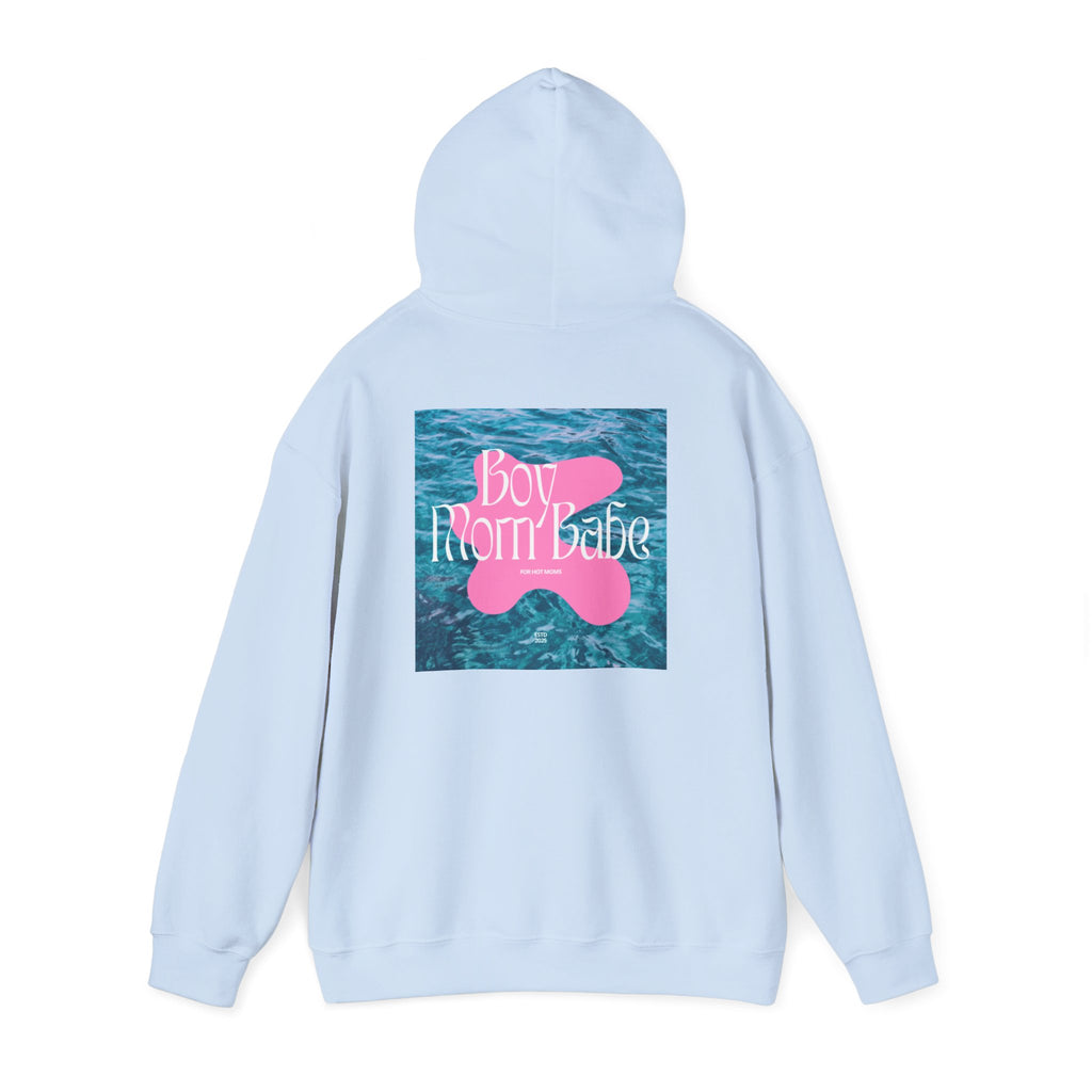 Boy Mom Babe — Water Graphic Hoodie