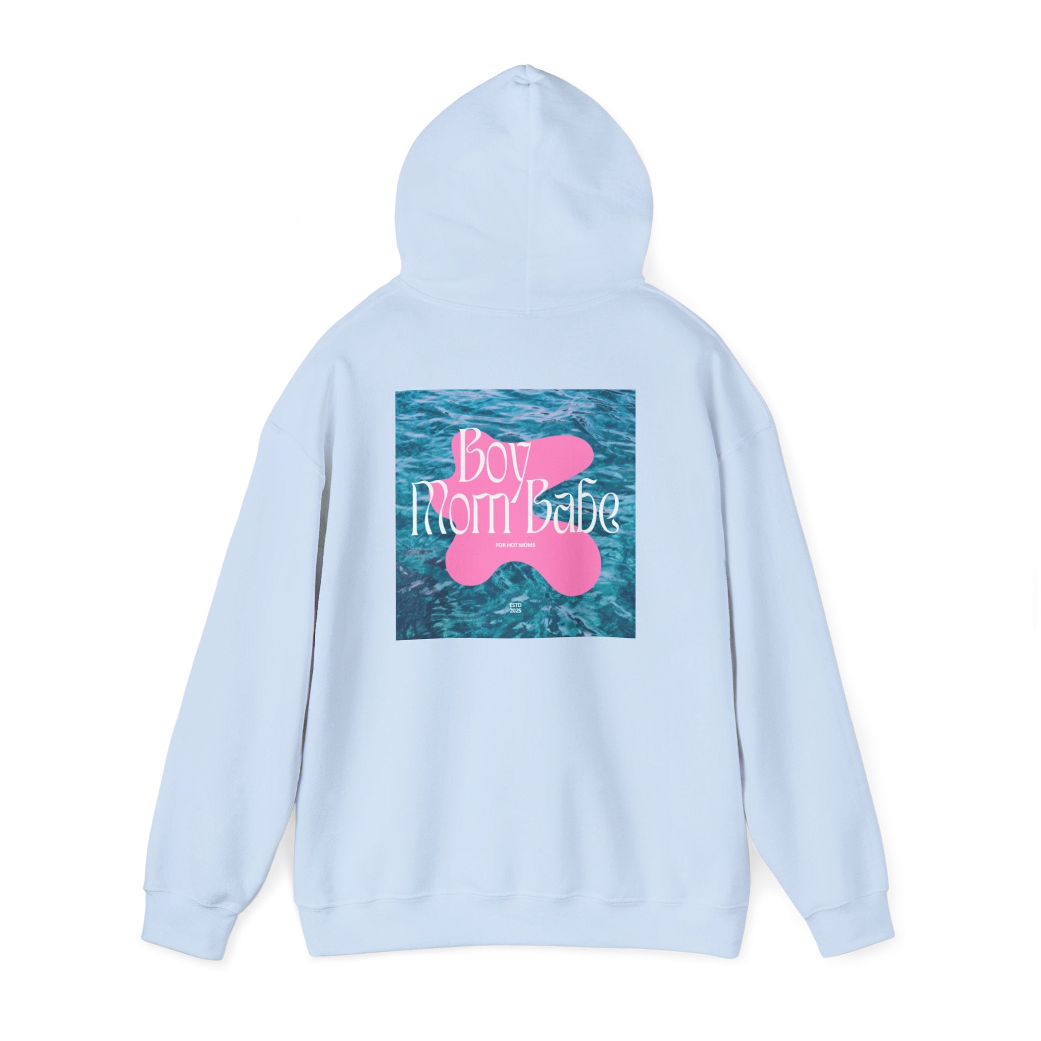 Boy Mom Babe — Water Graphic Hoodie