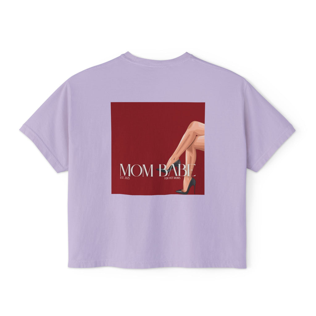 Mom Babe For Hot Moms - Black Heels Graphic Tee