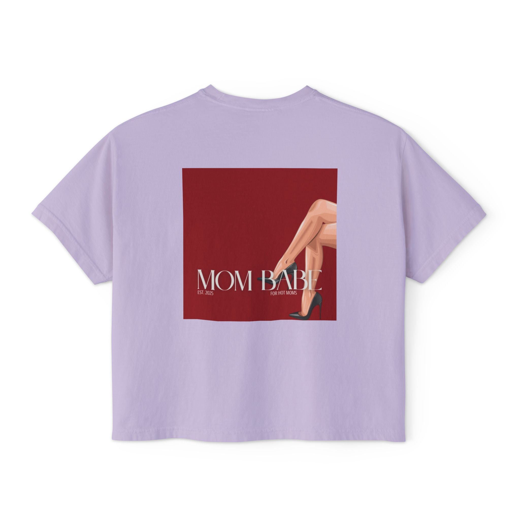 Mom Babe For Hot Moms - Black Heels Graphic Tee