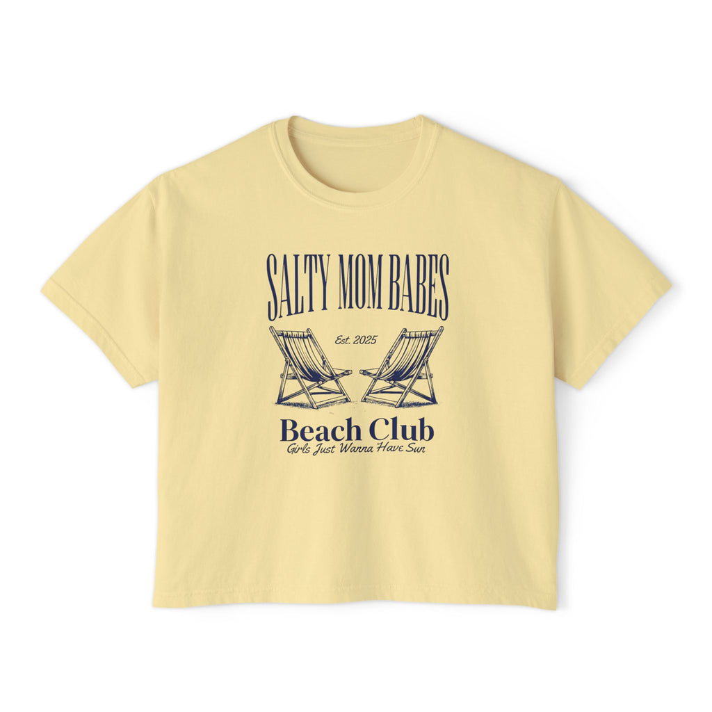 Salty Mom Babes Beach Club- Girls Just Wanna Have Sun Graphic Tee