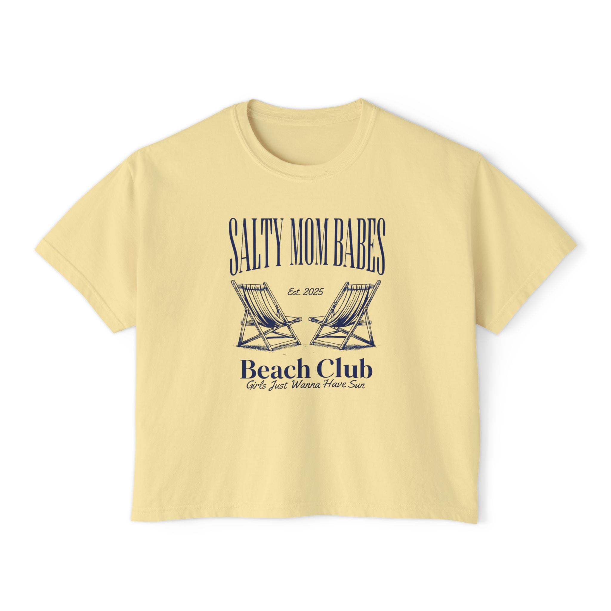 Salty Mom Babes Beach Club- Girls Just Wanna Have Sun Graphic Tee