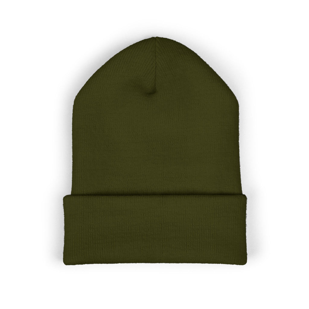 Overstimulated Mom Babes Beanie - Red and Black Embroidery