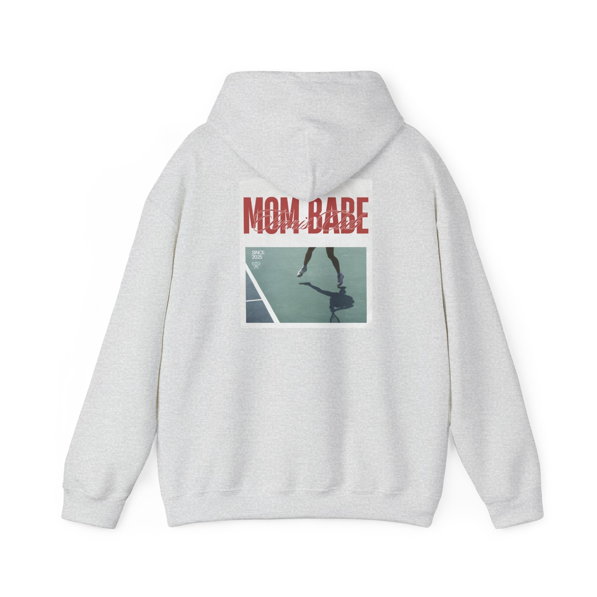 Mom Babe Tennis Club - Graphic Hoodie