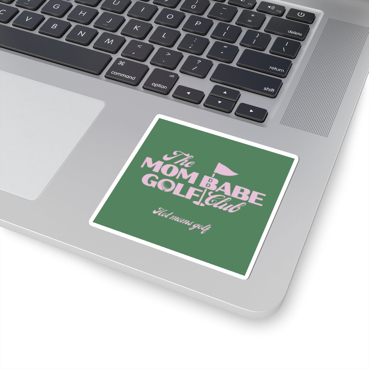 Mom Babe Hot Moms Golf - Cut Sticker