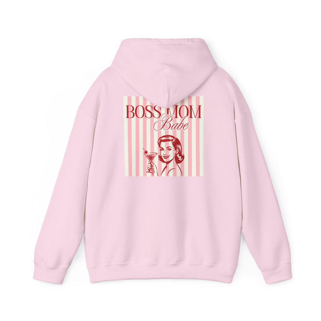 Boss Mom Babe — Vintage Retro Graphic Hoodie