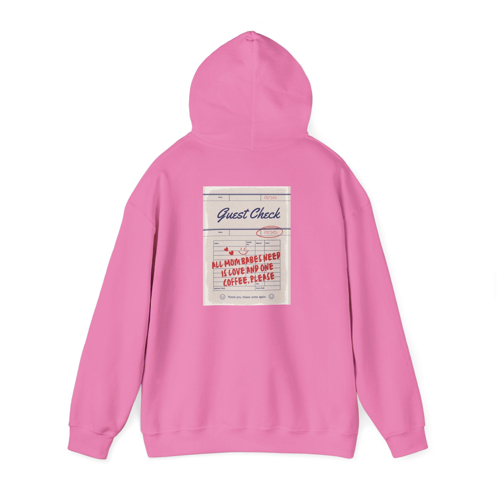 All Mom Babes Need - Graphic Check Hoodie