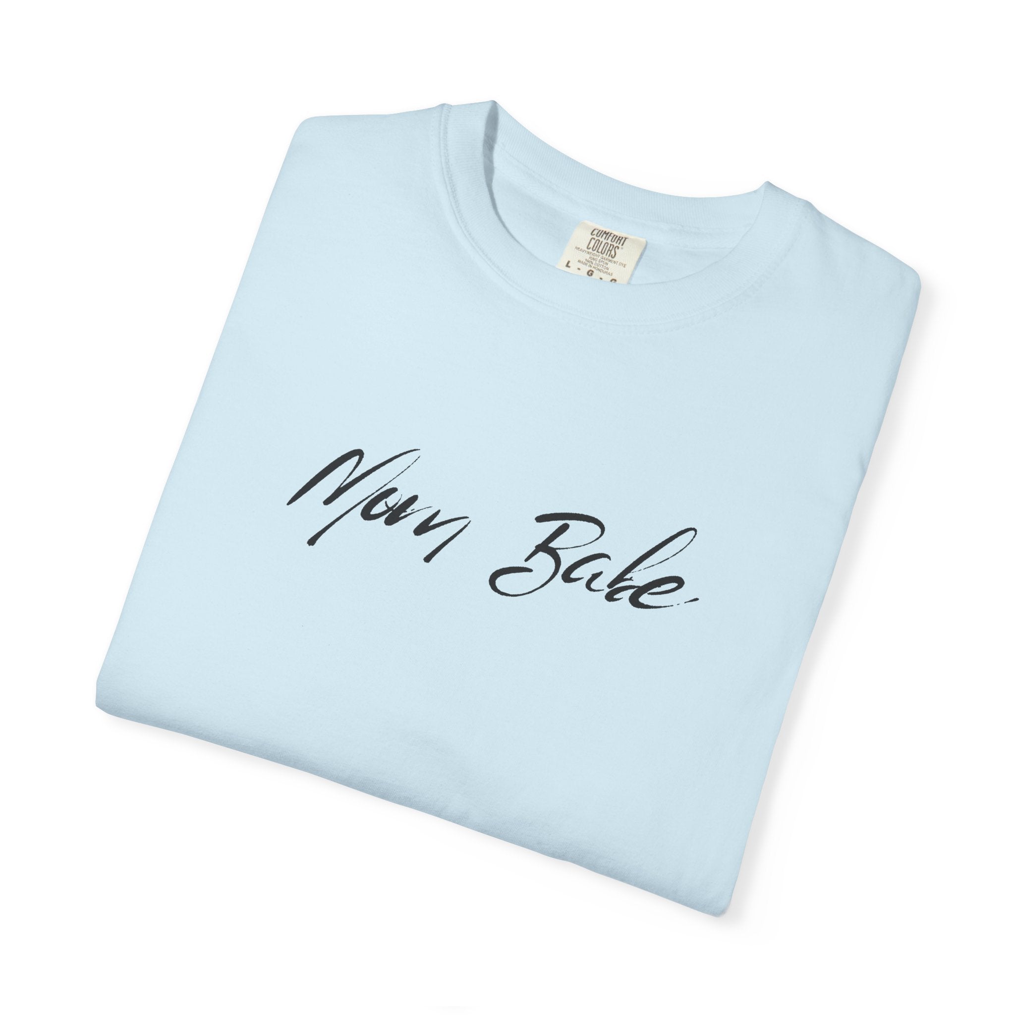 Fit Mom Social Club - Mom Babe Tee Black