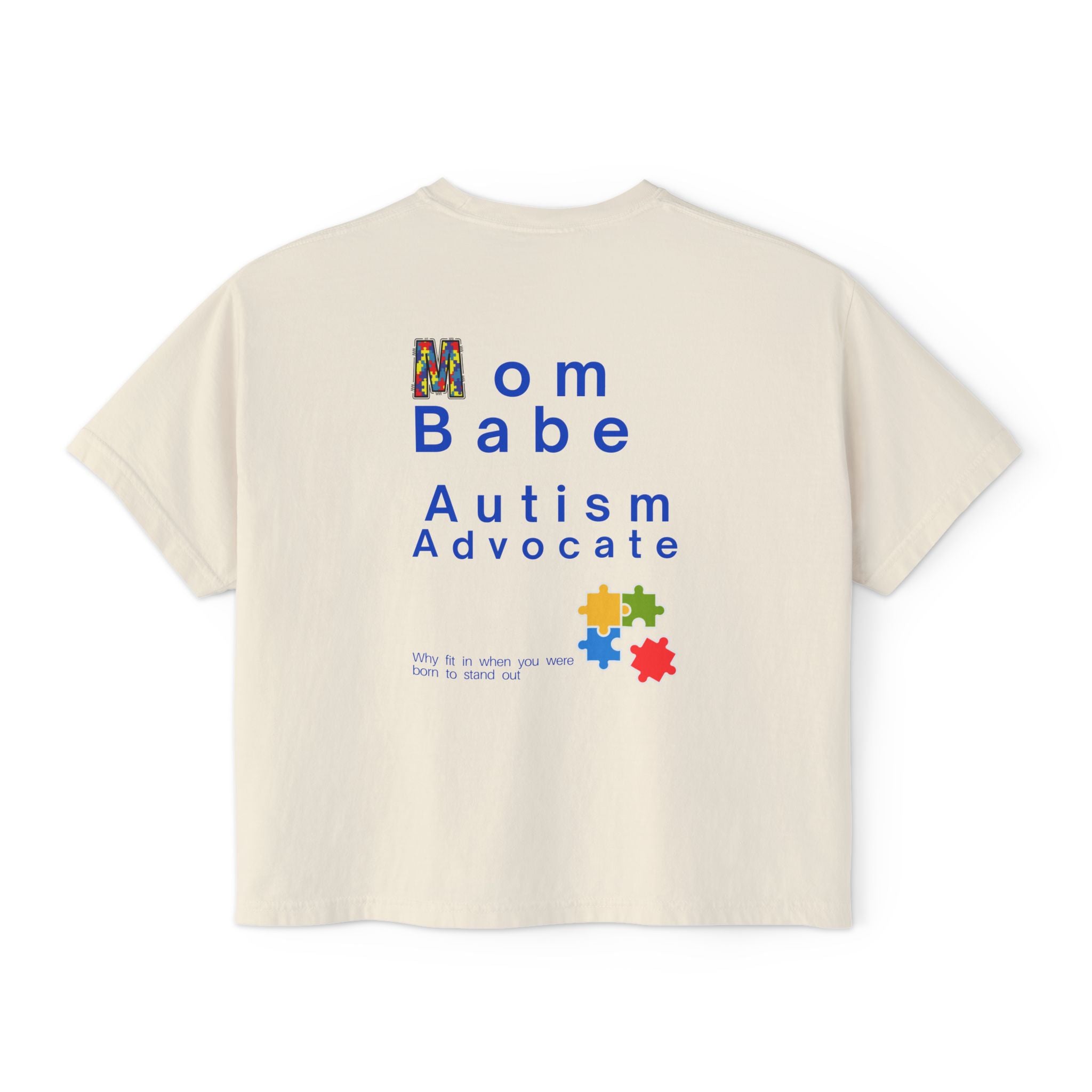 Mom Babe Autism Advocate - Graphic Tee