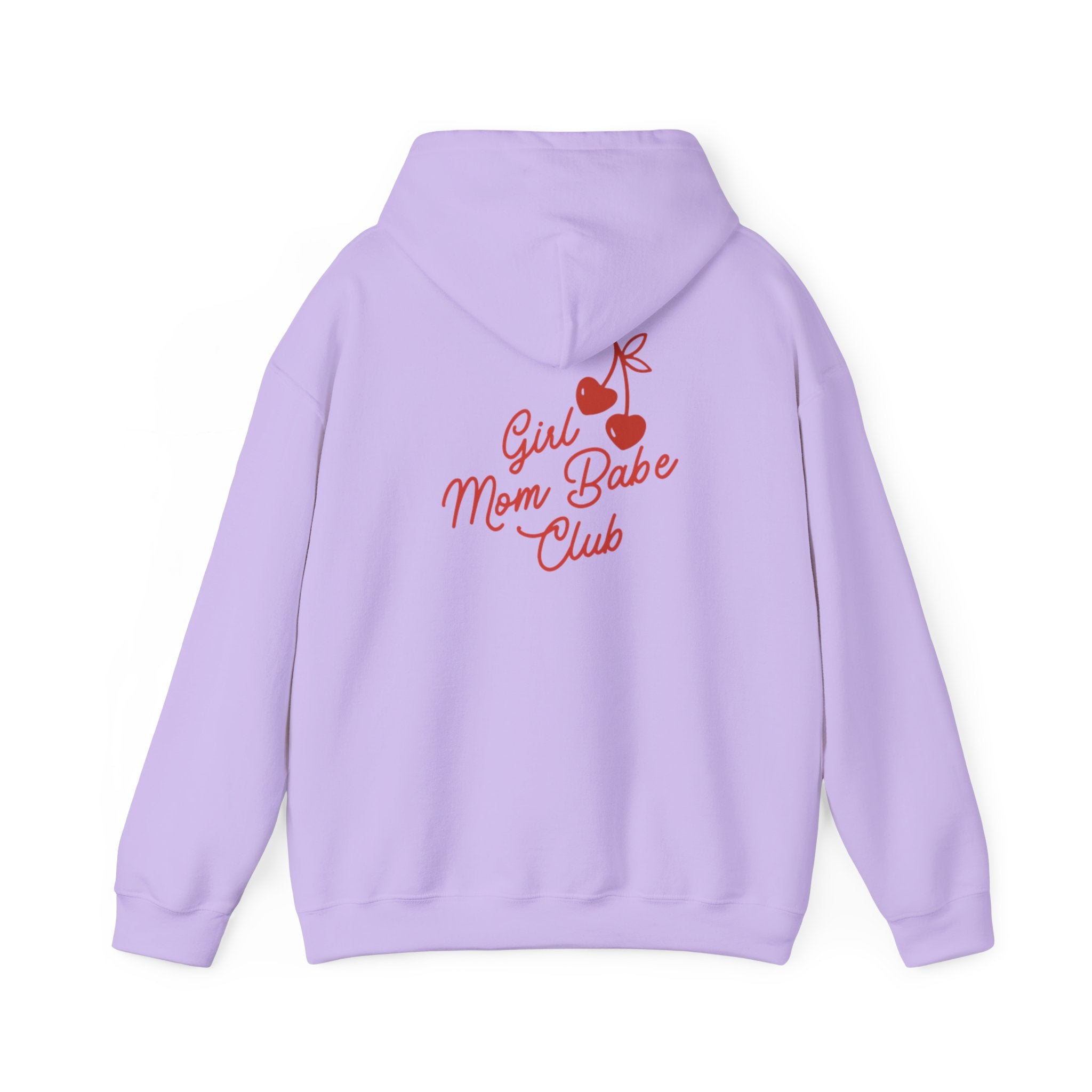 Girl Mom Babe Club - Cherry Graphic Hoodie