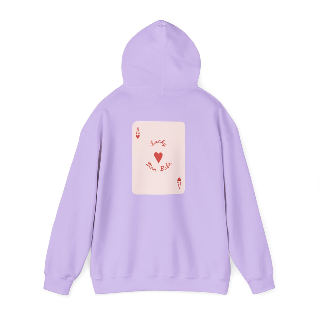 Lucky Mom Babe - Graphic Hoodie