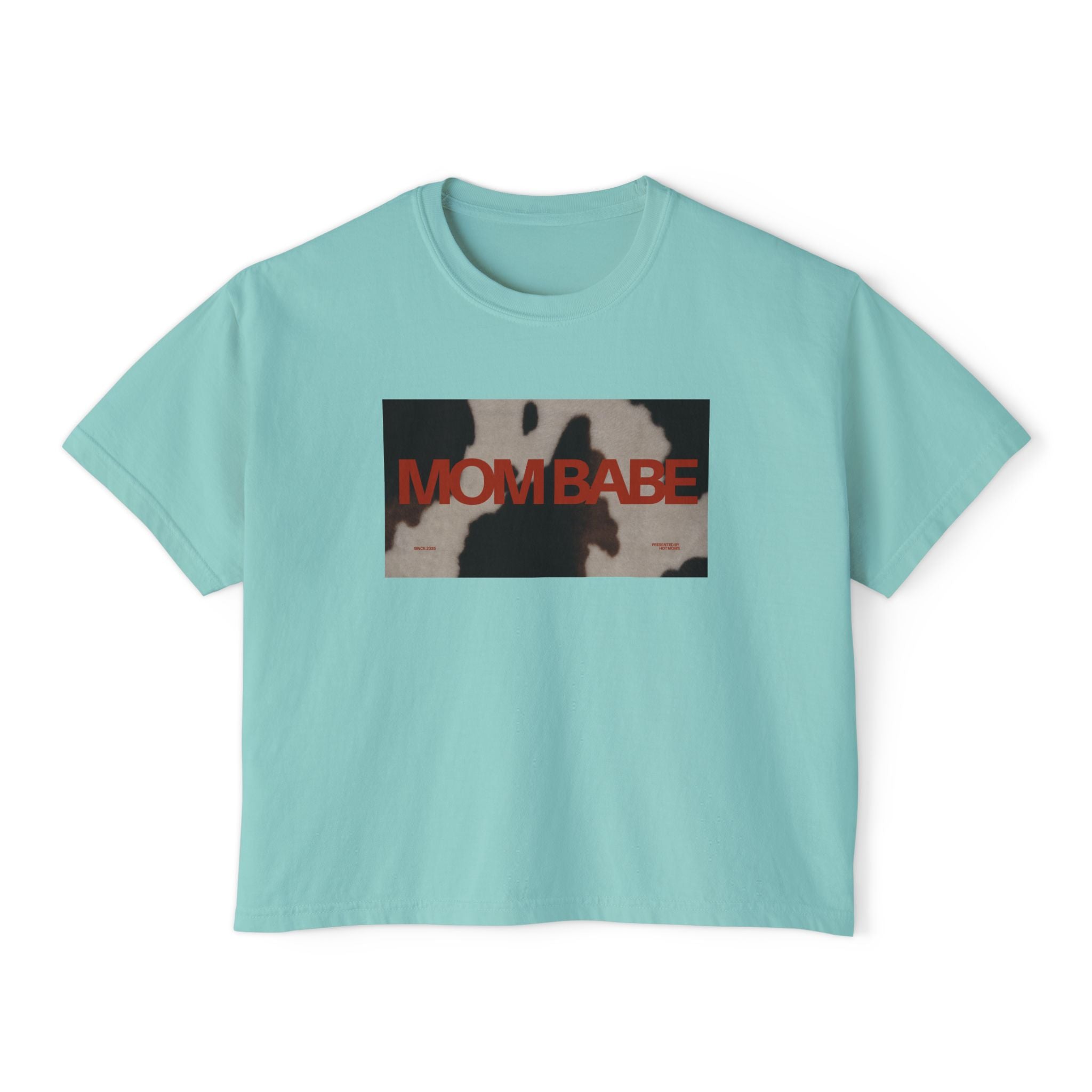 Mom Babe — Cowhide Graphic Tee