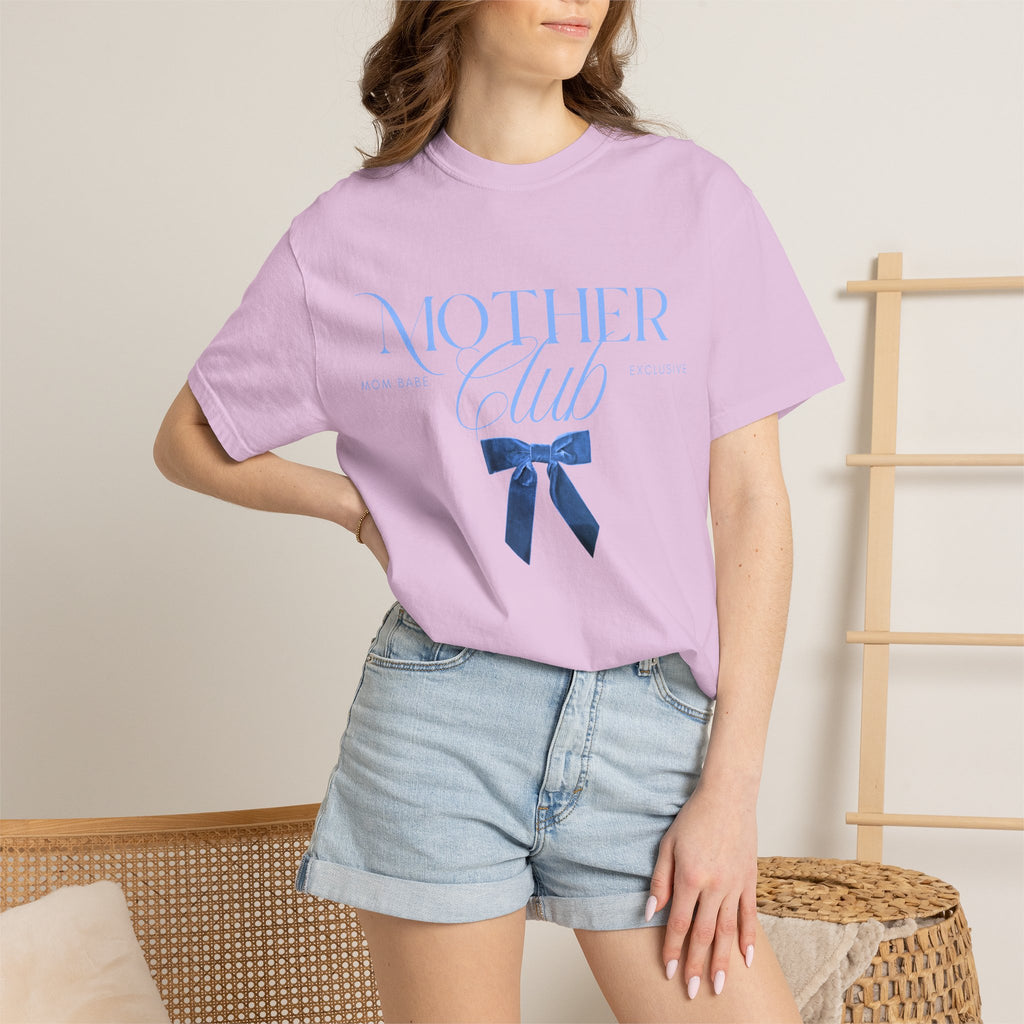 Mother Club Mom Babe Exclusive Tee - Blue