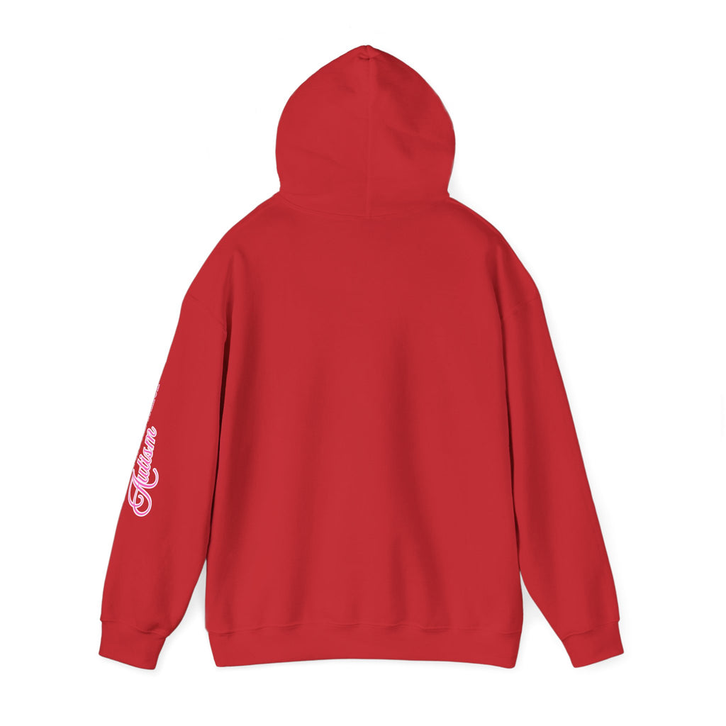 Autism Awareness and Acceptance — Stitched Heart Hoodie