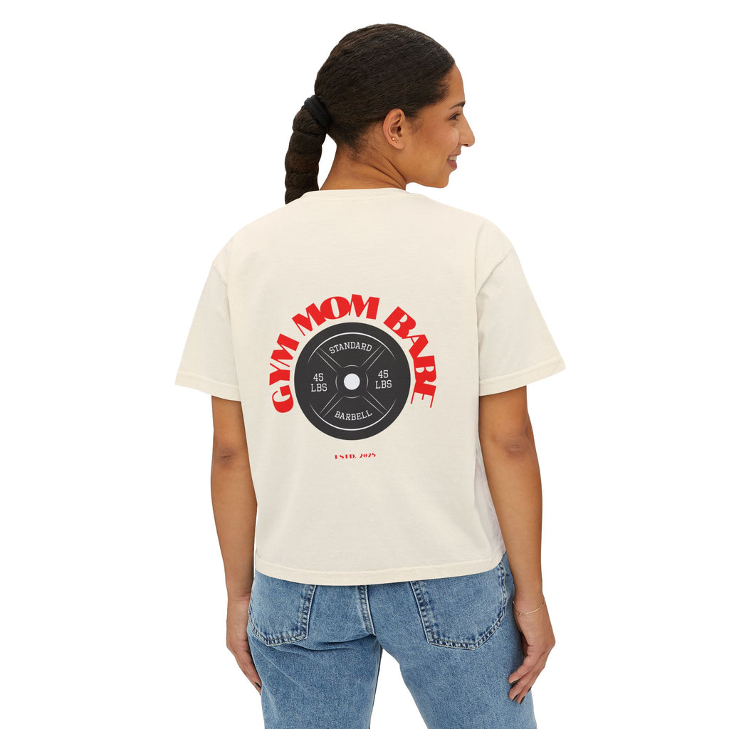 Gym Mom Babe — Weight Graphic Tee