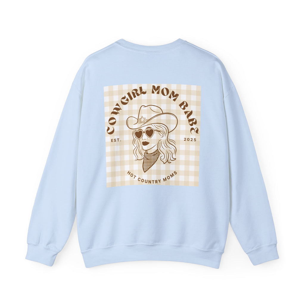 Cowgirl Mom Babe - Country Graphic Sweatshirt