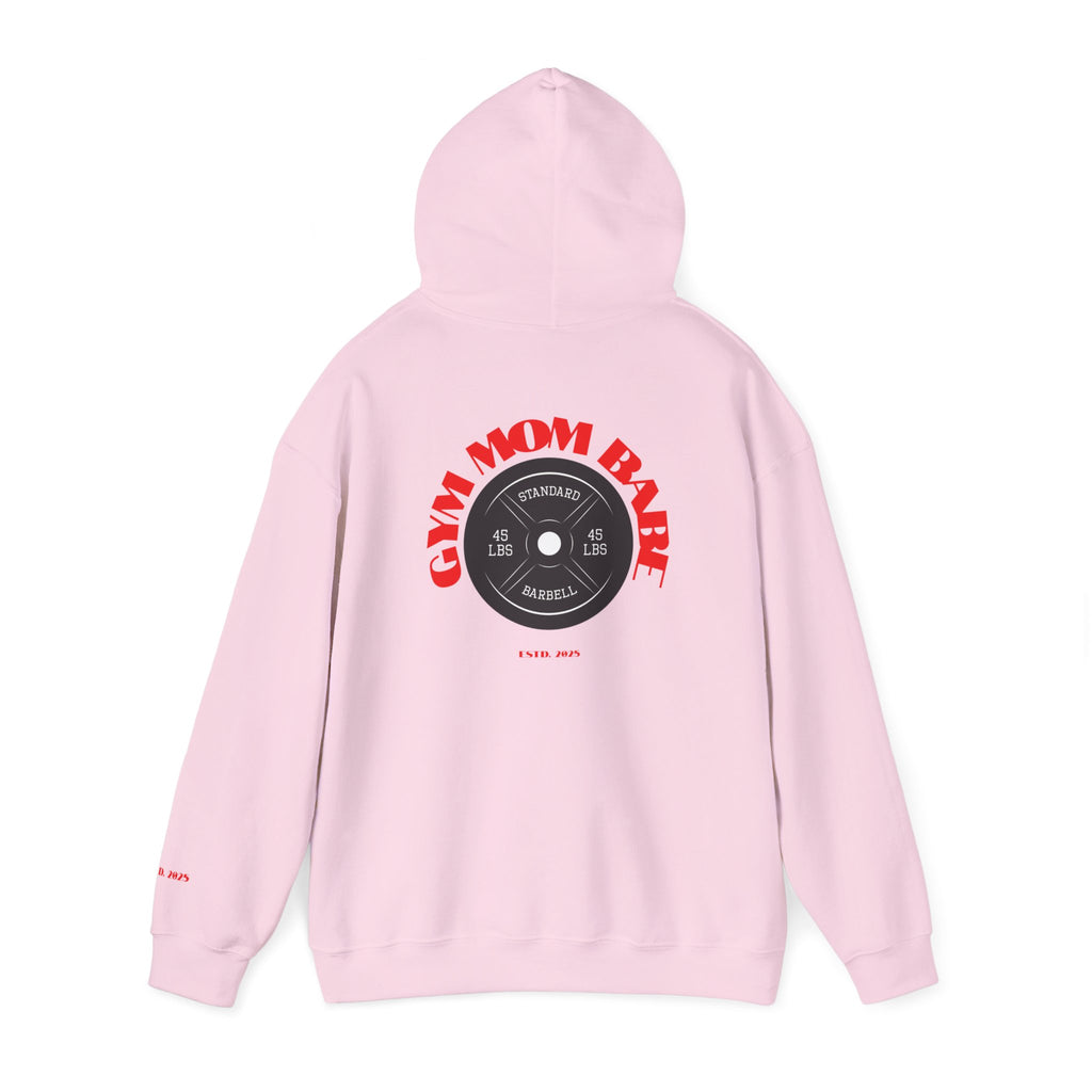 Gym Mom Babe - Weight Graphic Hoodie