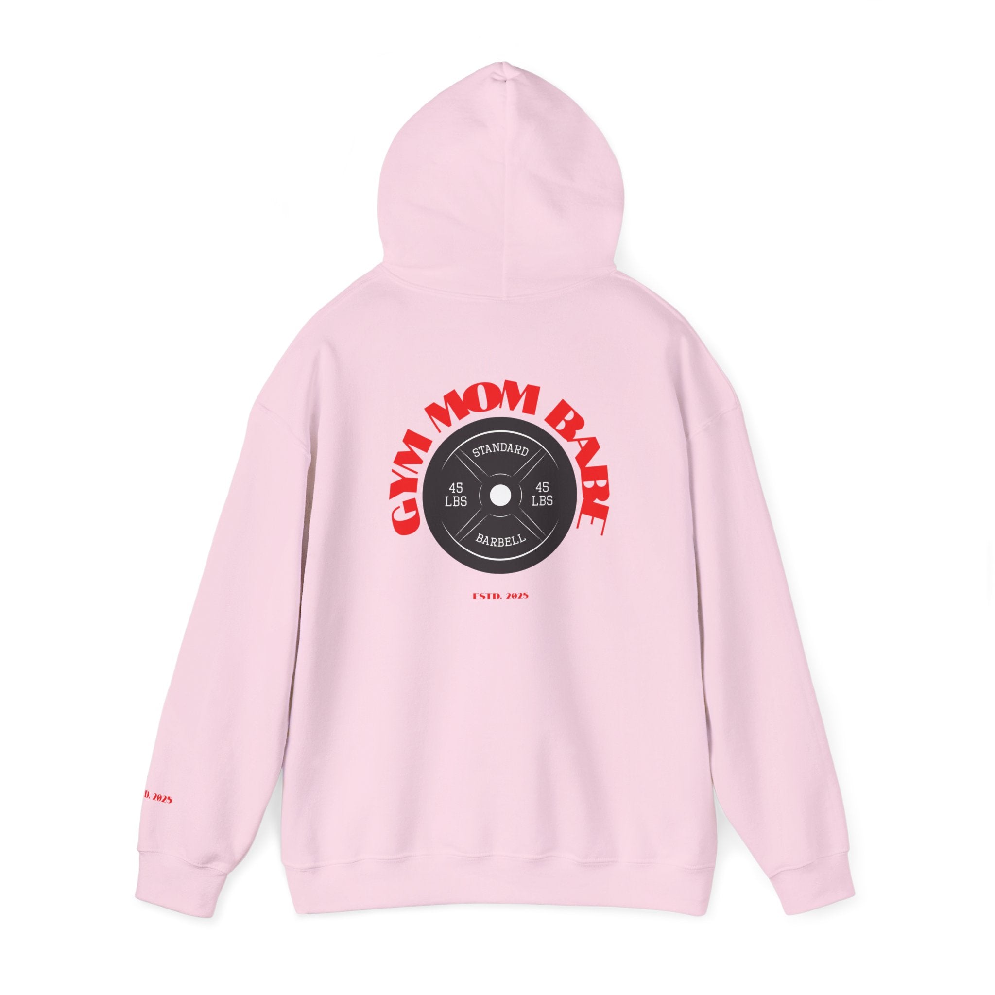 Gym Mom Babe - Weight Graphic Hoodie