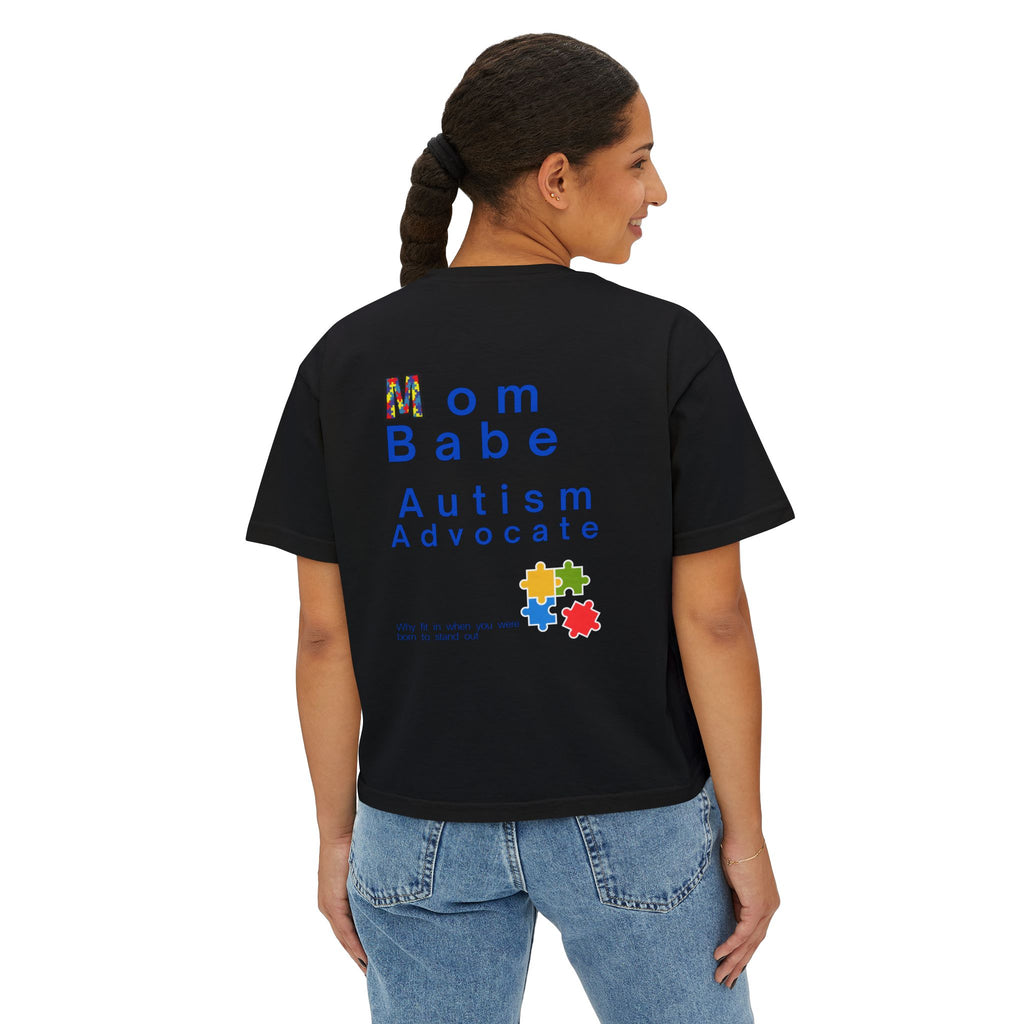 Mom Babe Autism Advocate - Graphic Tee