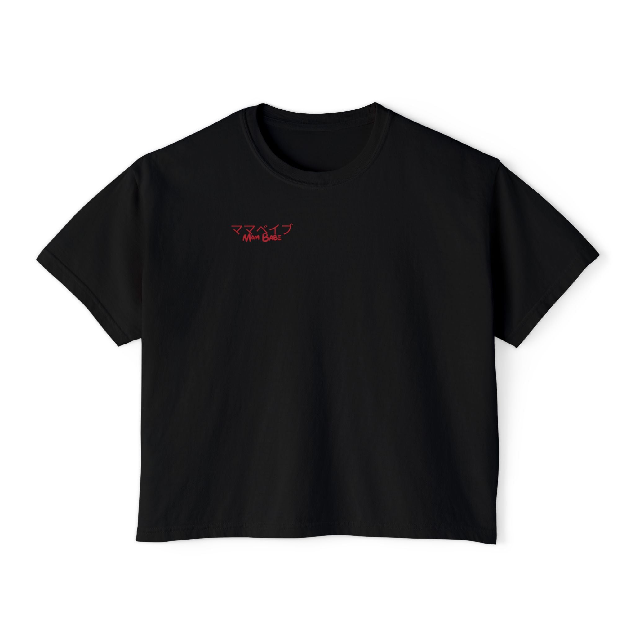 Mom Babe Cherry Blossom - Japanese Kanji Tee